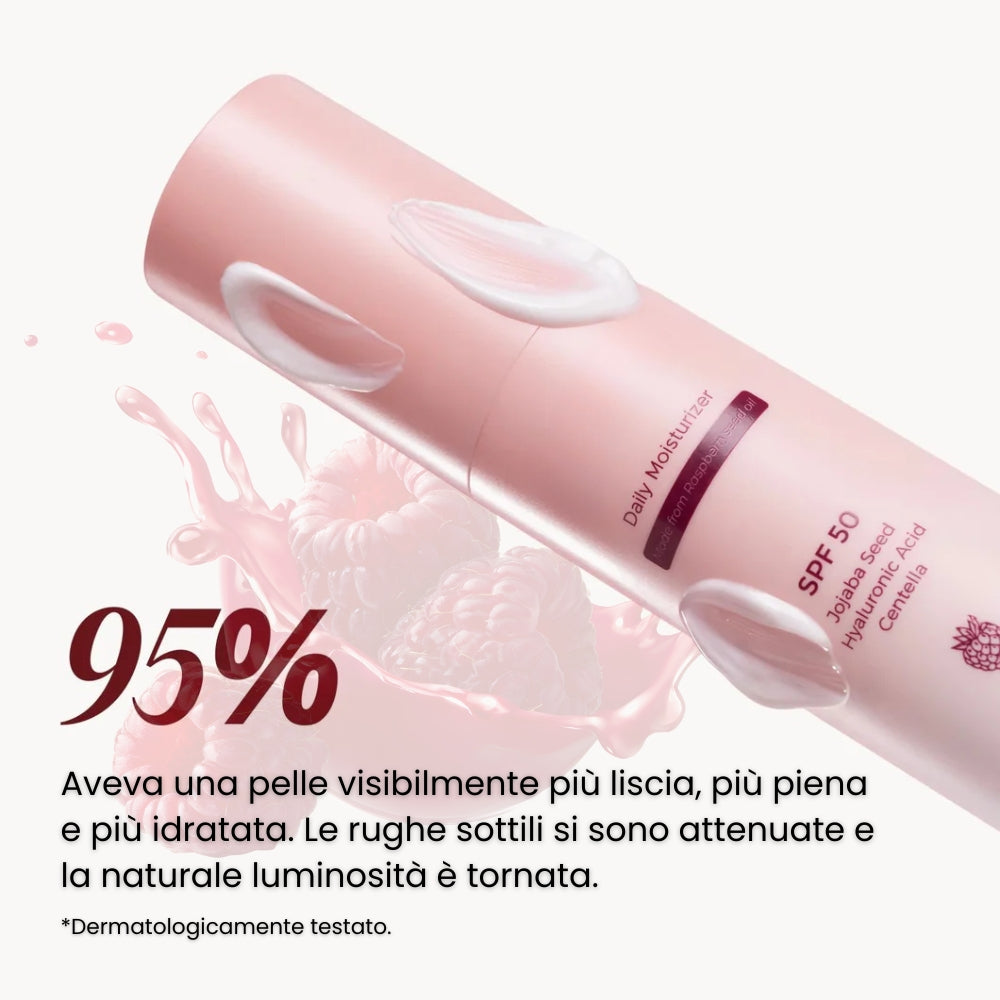 CREMA GIORNO NATURALE CON OLIO DI SEMI DI LAMPONE